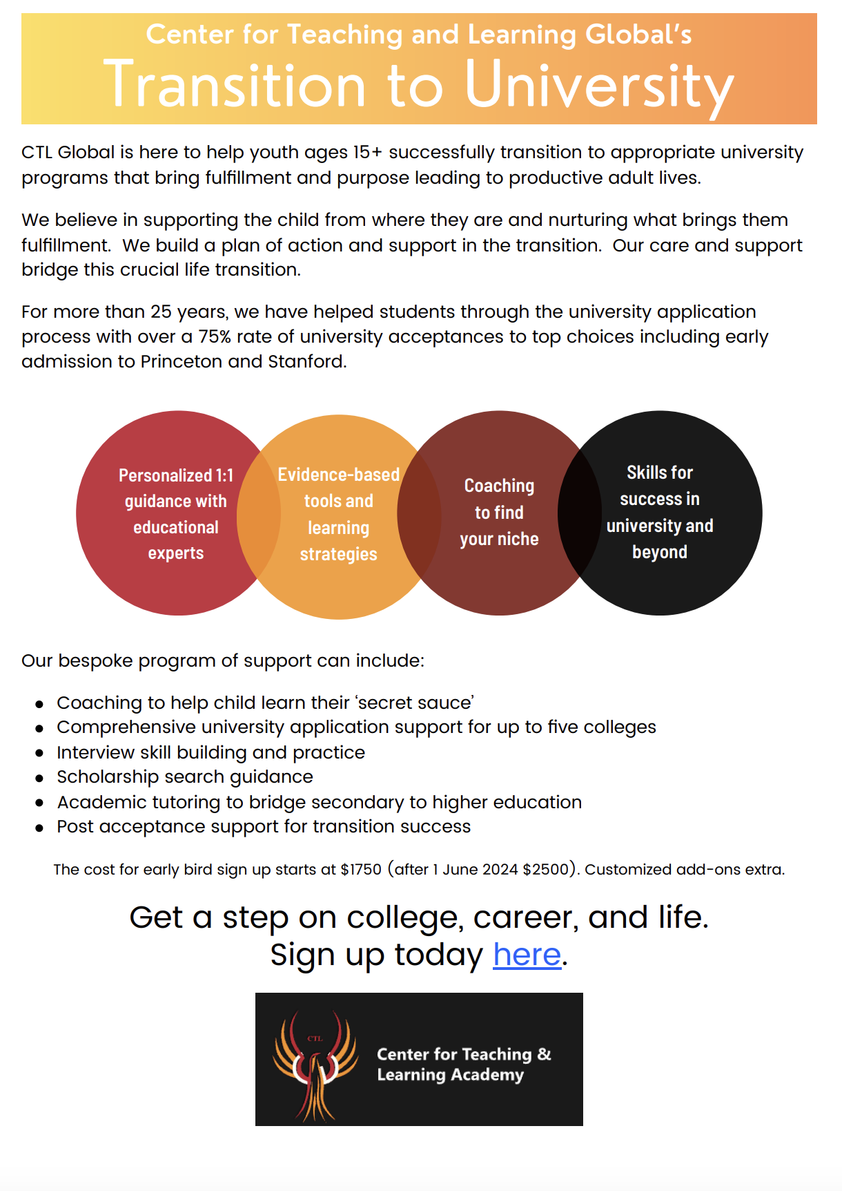 Additional Programs – CTL Academy Global